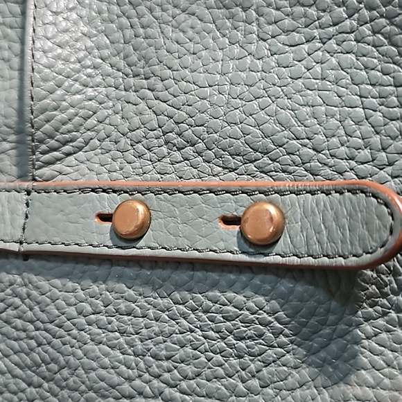 Fossil Jenna Satchel 2 Tone Tote/Shoulder Bag - Picture 5 of 13